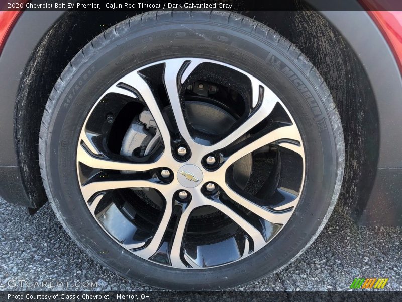 Cajun Red Tintcoat / Dark Galvanized Gray 2020 Chevrolet Bolt EV Premier