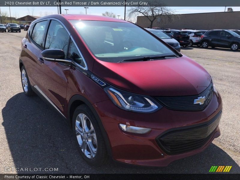 Cajun Red Tintcoat / Dark Galvanized/­Sky Cool Gray 2020 Chevrolet Bolt EV LT