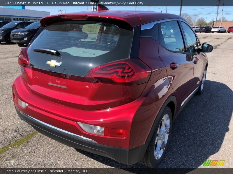Cajun Red Tintcoat / Dark Galvanized/­Sky Cool Gray 2020 Chevrolet Bolt EV LT