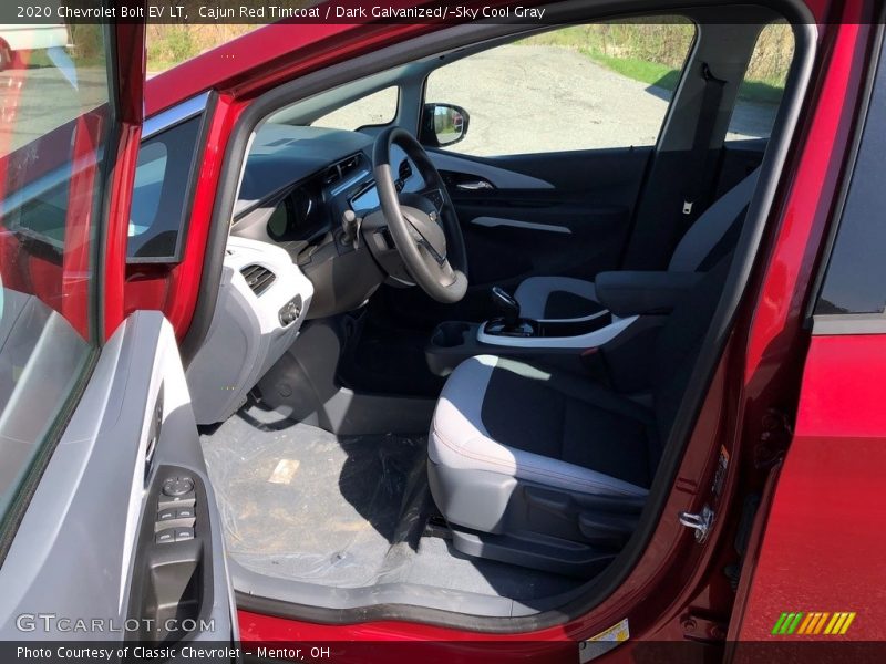 Cajun Red Tintcoat / Dark Galvanized/­Sky Cool Gray 2020 Chevrolet Bolt EV LT