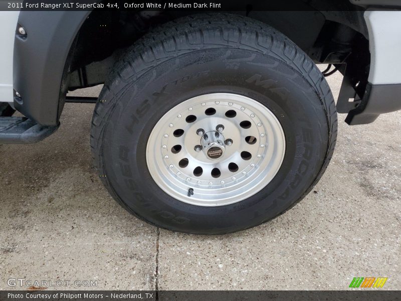 Oxford White / Medium Dark Flint 2011 Ford Ranger XLT SuperCab 4x4