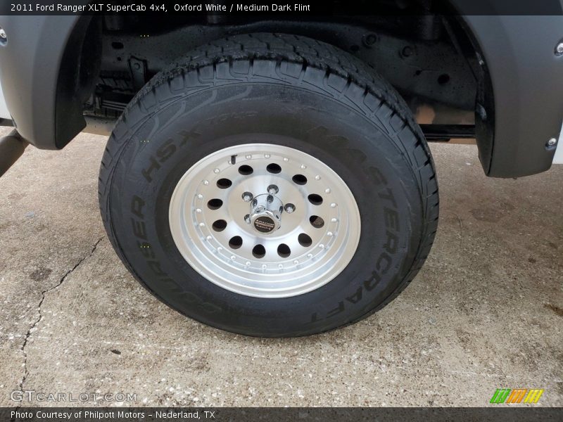 Oxford White / Medium Dark Flint 2011 Ford Ranger XLT SuperCab 4x4