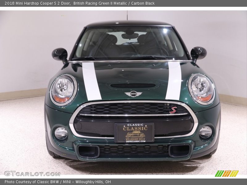 British Racing Green II Metallic / Carbon Black 2018 Mini Hardtop Cooper S 2 Door