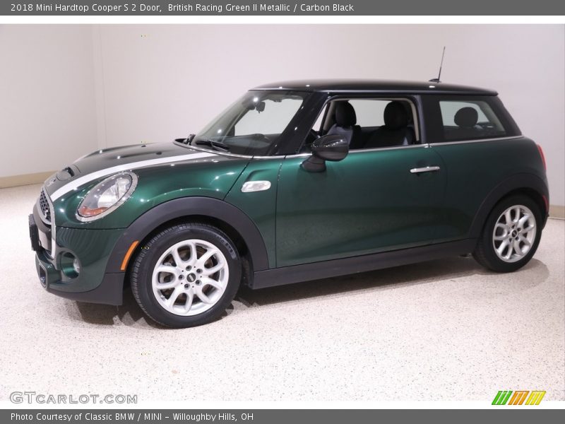 British Racing Green II Metallic / Carbon Black 2018 Mini Hardtop Cooper S 2 Door
