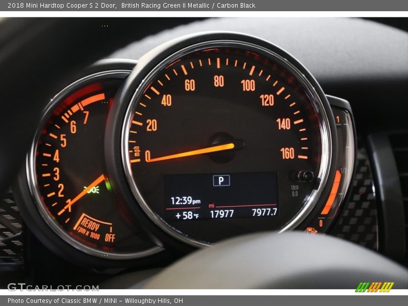 British Racing Green II Metallic / Carbon Black 2018 Mini Hardtop Cooper S 2 Door