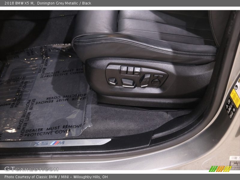 Donington Grey Metallic / Black 2018 BMW X5 M