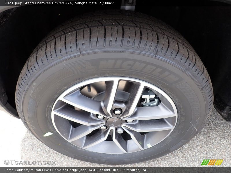 Sangria Metallic / Black 2021 Jeep Grand Cherokee Limited 4x4