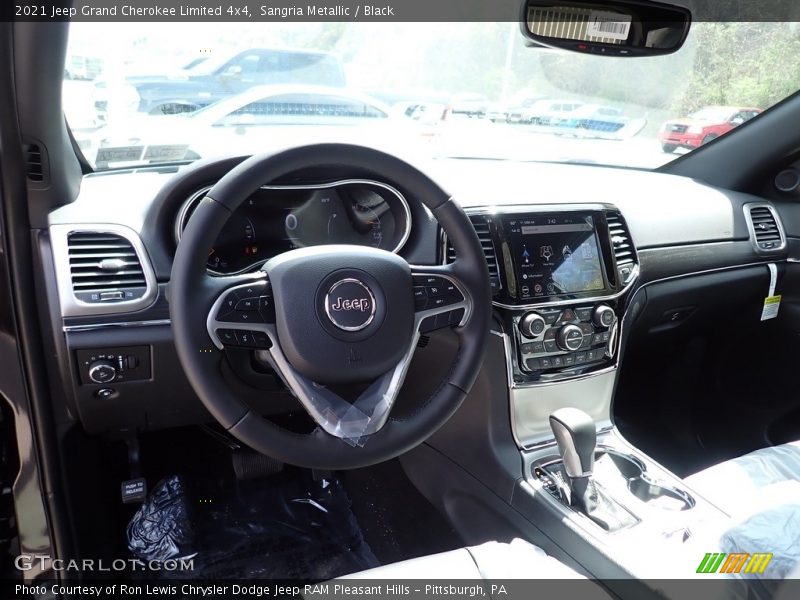 Sangria Metallic / Black 2021 Jeep Grand Cherokee Limited 4x4