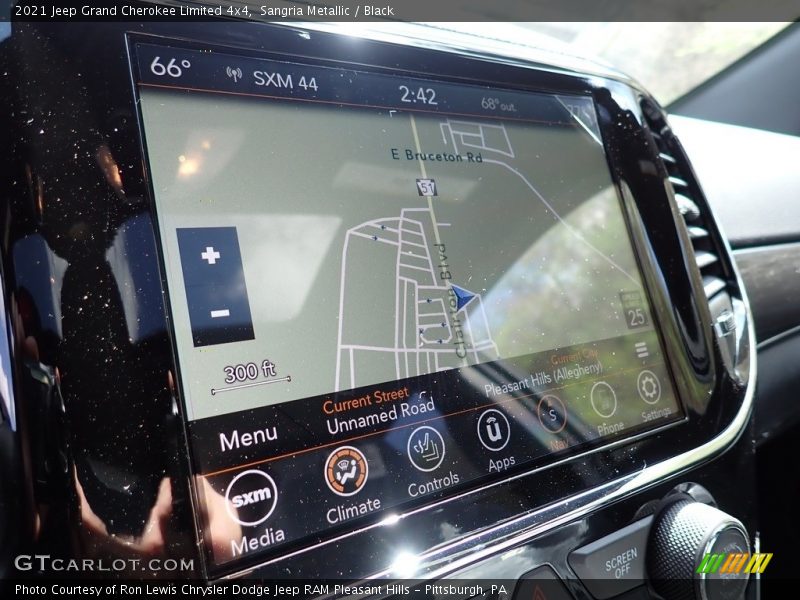 Sangria Metallic / Black 2021 Jeep Grand Cherokee Limited 4x4