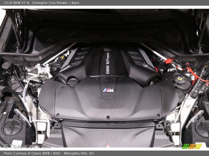 Donington Grey Metallic / Black 2018 BMW X5 M