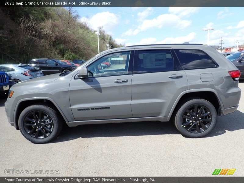 Sting-Gray / Black 2021 Jeep Grand Cherokee Laredo 4x4