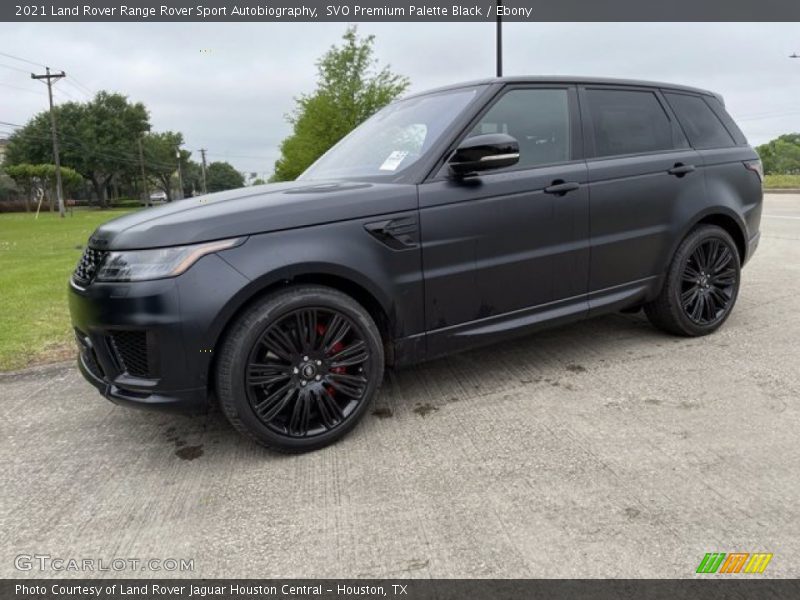  2021 Range Rover Sport Autobiography SVO Premium Palette Black