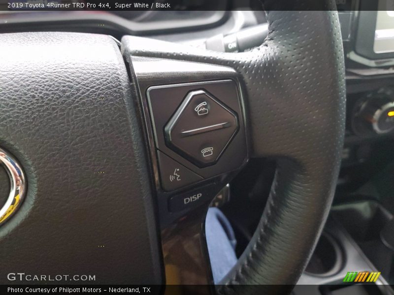Super White / Black 2019 Toyota 4Runner TRD Pro 4x4