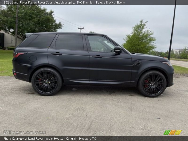  2021 Range Rover Sport Autobiography SVO Premium Palette Black