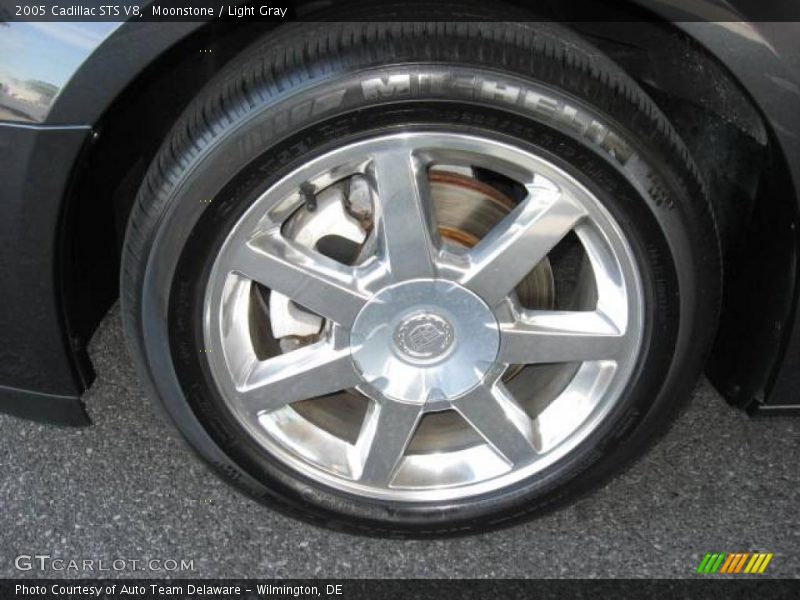 Moonstone / Light Gray 2005 Cadillac STS V8