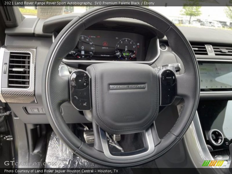 2021 Range Rover Sport Autobiography Steering Wheel