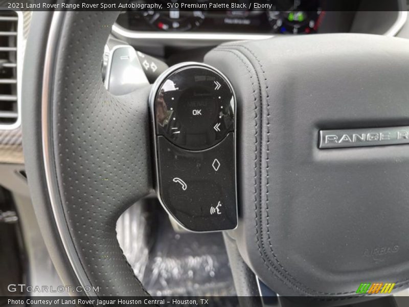  2021 Range Rover Sport Autobiography Steering Wheel