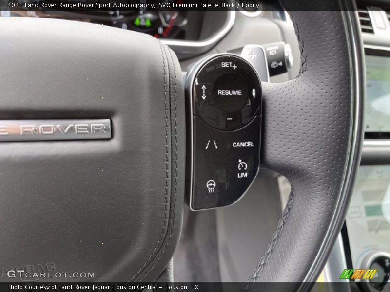  2021 Range Rover Sport Autobiography Steering Wheel