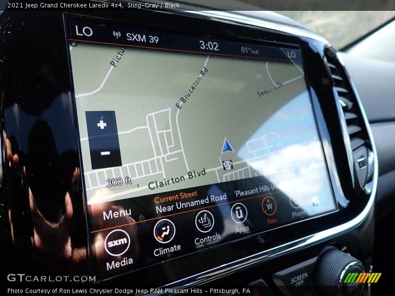 Sting-Gray / Black 2021 Jeep Grand Cherokee Laredo 4x4