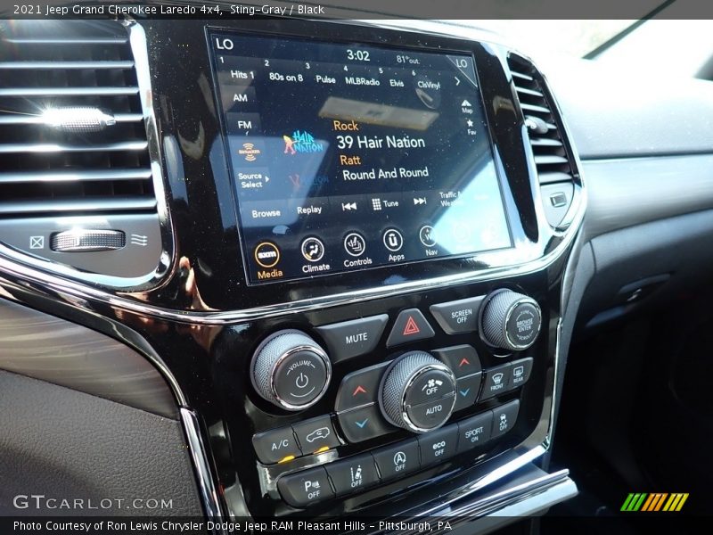 Sting-Gray / Black 2021 Jeep Grand Cherokee Laredo 4x4