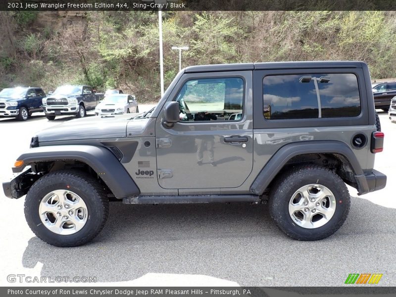 Sting-Gray / Black 2021 Jeep Wrangler Freedom Edition 4x4