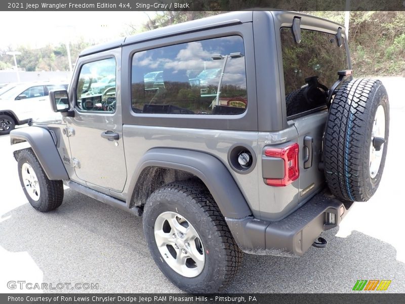 Sting-Gray / Black 2021 Jeep Wrangler Freedom Edition 4x4