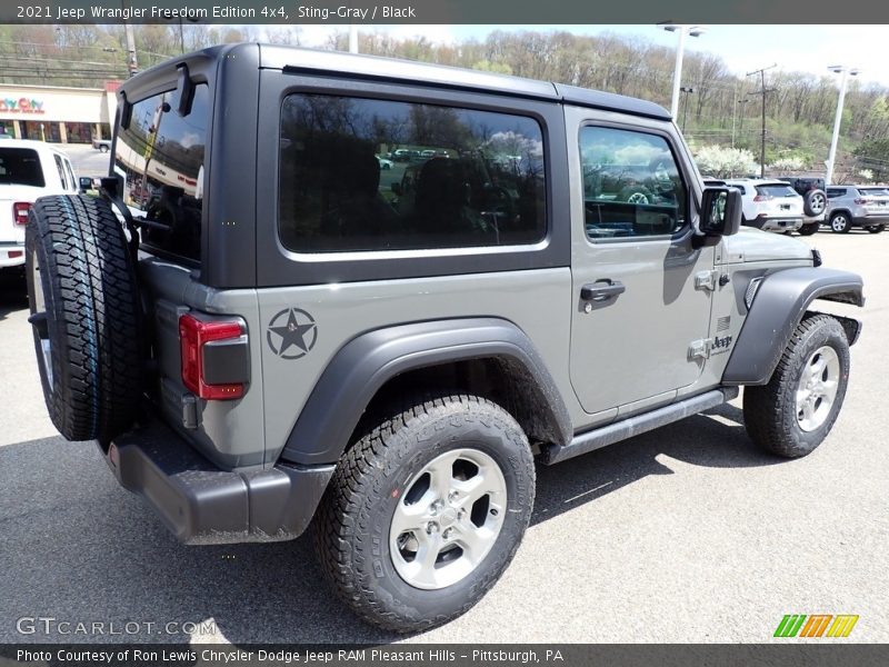 Sting-Gray / Black 2021 Jeep Wrangler Freedom Edition 4x4