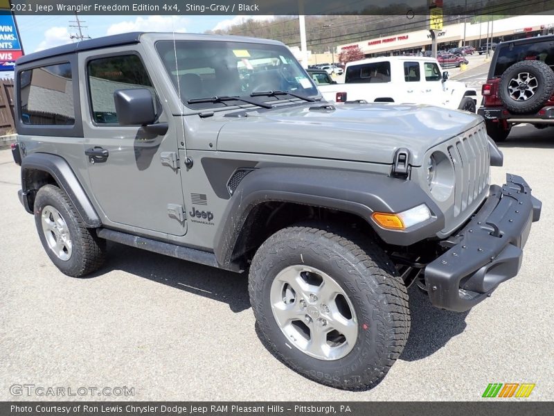 Sting-Gray / Black 2021 Jeep Wrangler Freedom Edition 4x4