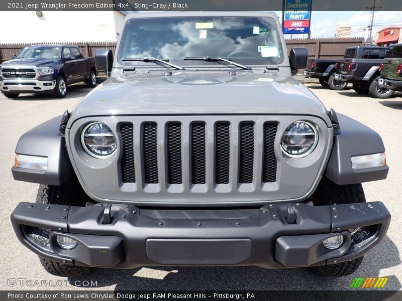 Sting-Gray / Black 2021 Jeep Wrangler Freedom Edition 4x4