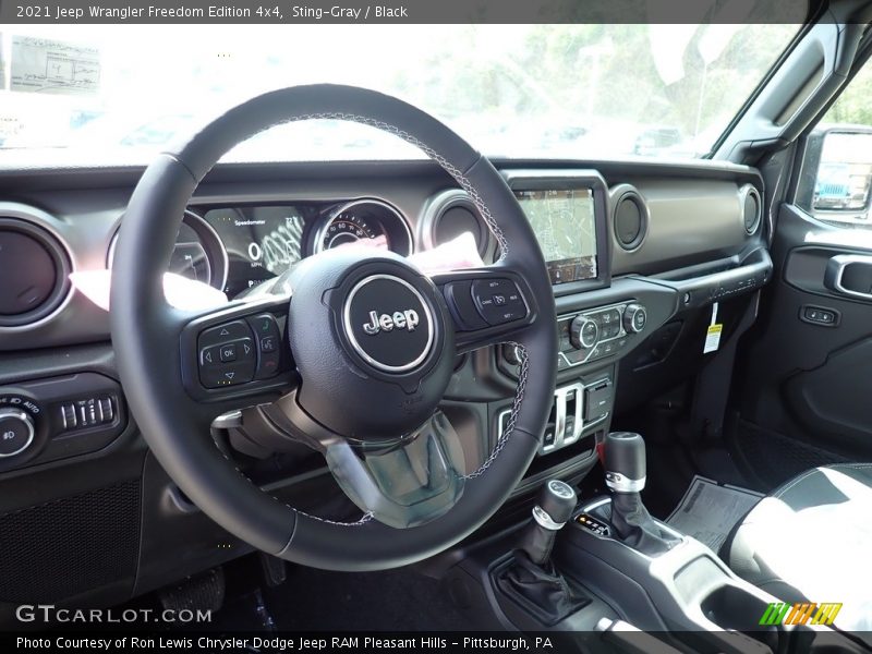 Sting-Gray / Black 2021 Jeep Wrangler Freedom Edition 4x4