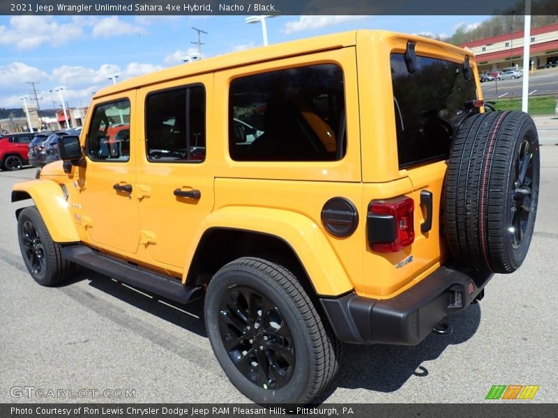 Nacho / Black 2021 Jeep Wrangler Unlimited Sahara 4xe Hybrid