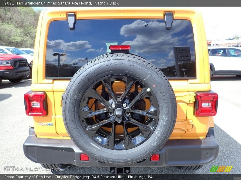 Nacho / Black 2021 Jeep Wrangler Unlimited Sahara 4xe Hybrid