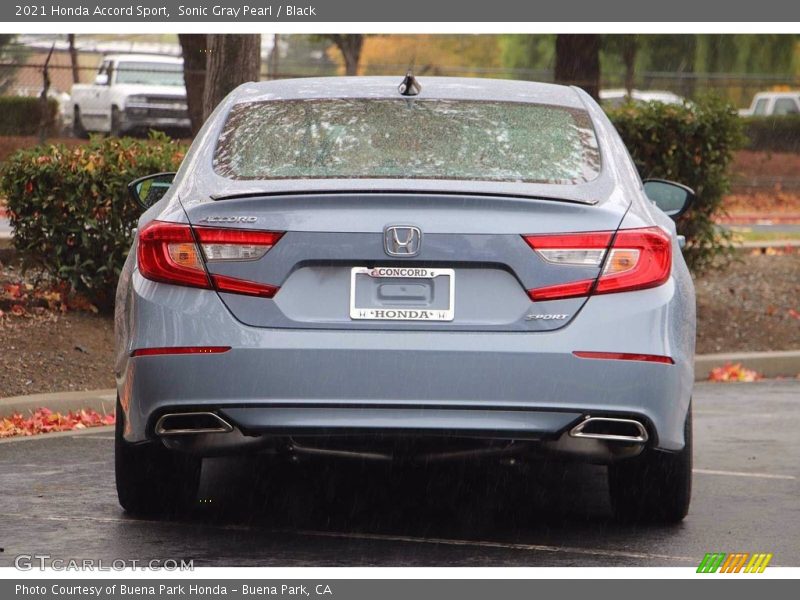 Sonic Gray Pearl / Black 2021 Honda Accord Sport