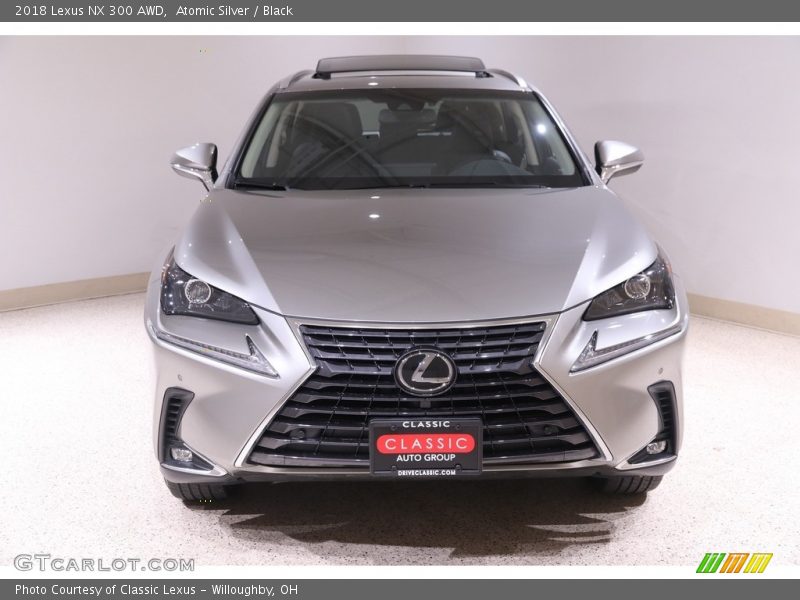 Atomic Silver / Black 2018 Lexus NX 300 AWD