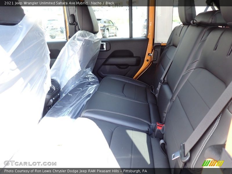 Nacho / Black 2021 Jeep Wrangler Unlimited Sahara 4xe Hybrid