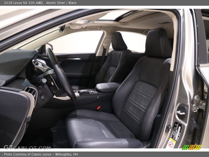 Atomic Silver / Black 2018 Lexus NX 300 AWD
