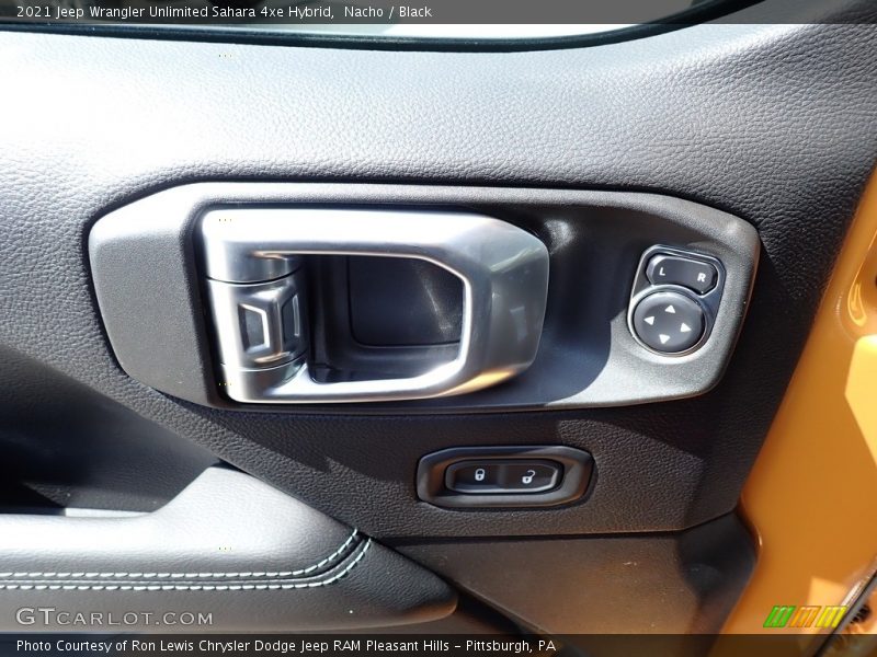 Nacho / Black 2021 Jeep Wrangler Unlimited Sahara 4xe Hybrid