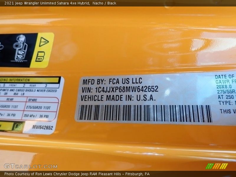 Nacho / Black 2021 Jeep Wrangler Unlimited Sahara 4xe Hybrid