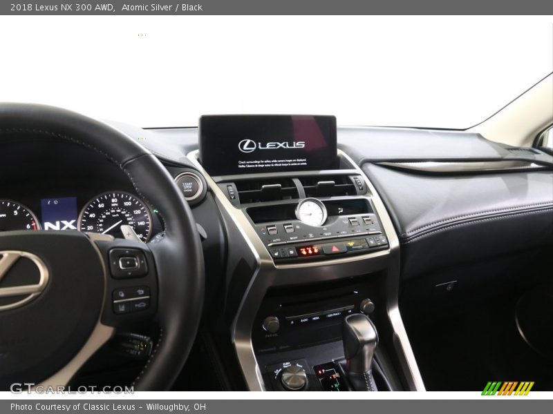 Atomic Silver / Black 2018 Lexus NX 300 AWD