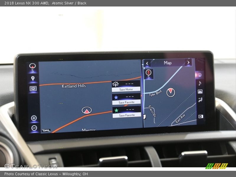 Atomic Silver / Black 2018 Lexus NX 300 AWD