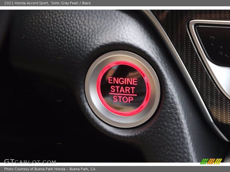 Sonic Gray Pearl / Black 2021 Honda Accord Sport