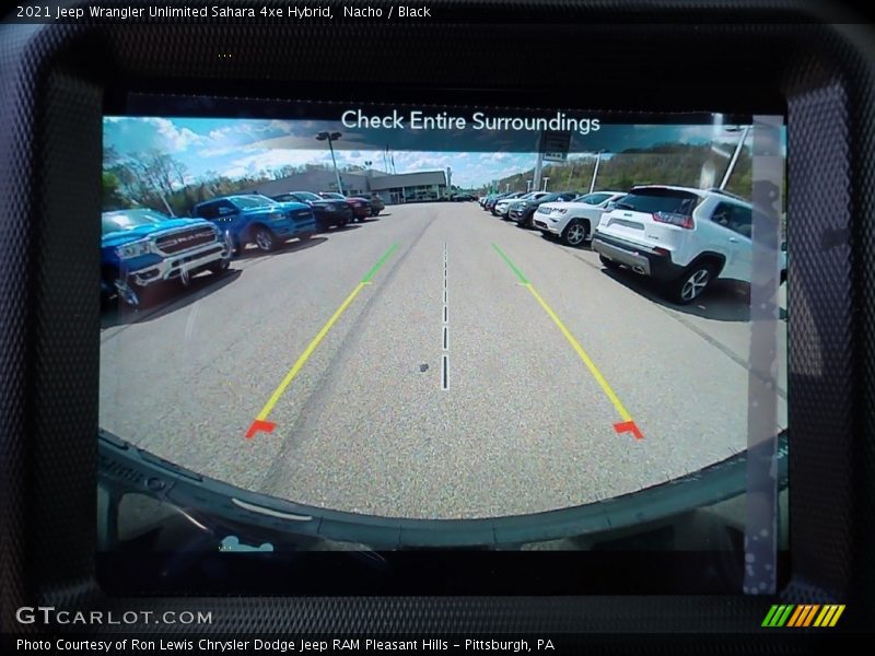 Nacho / Black 2021 Jeep Wrangler Unlimited Sahara 4xe Hybrid