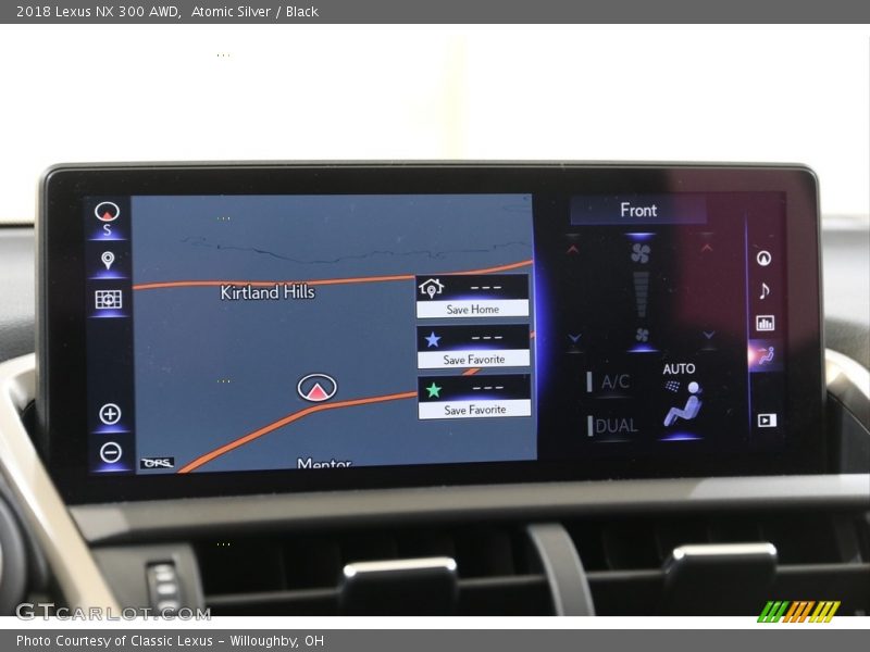 Atomic Silver / Black 2018 Lexus NX 300 AWD