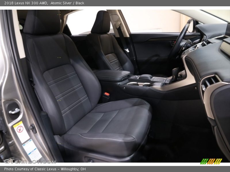 Atomic Silver / Black 2018 Lexus NX 300 AWD