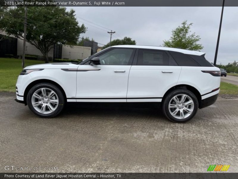 Fuji White / Acorn 2021 Land Rover Range Rover Velar R-Dynamic S