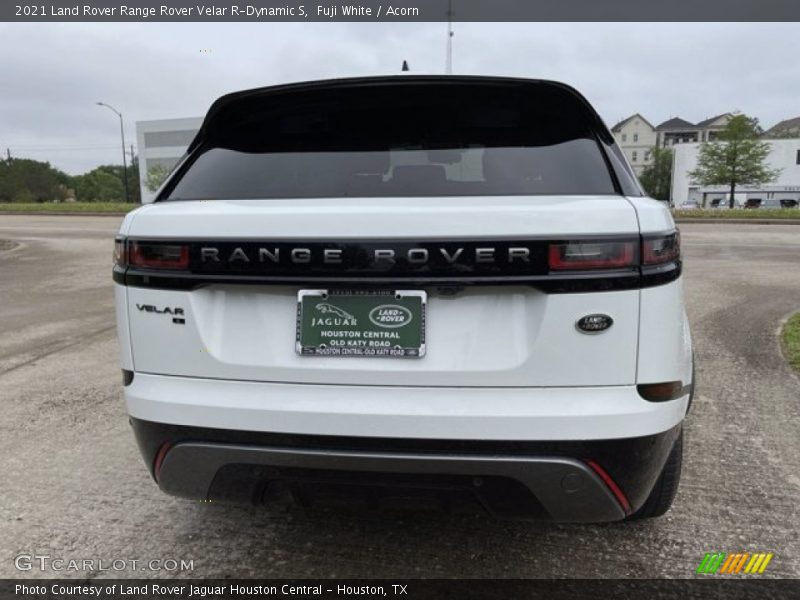 Fuji White / Acorn 2021 Land Rover Range Rover Velar R-Dynamic S