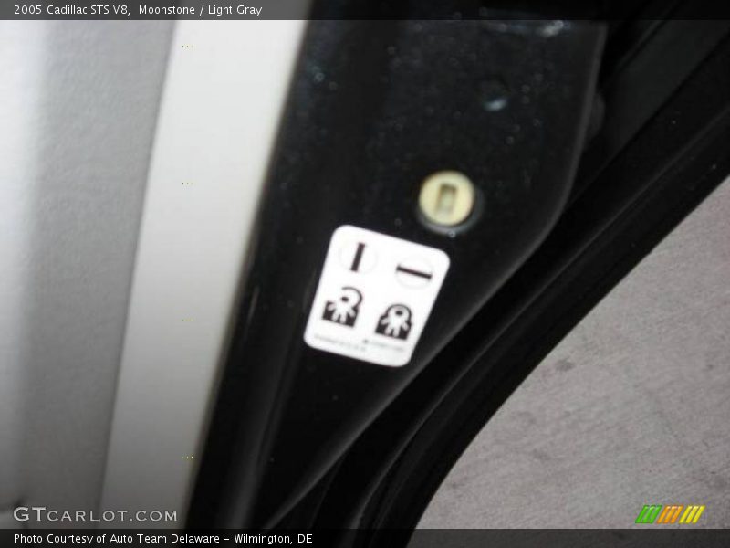 Moonstone / Light Gray 2005 Cadillac STS V8