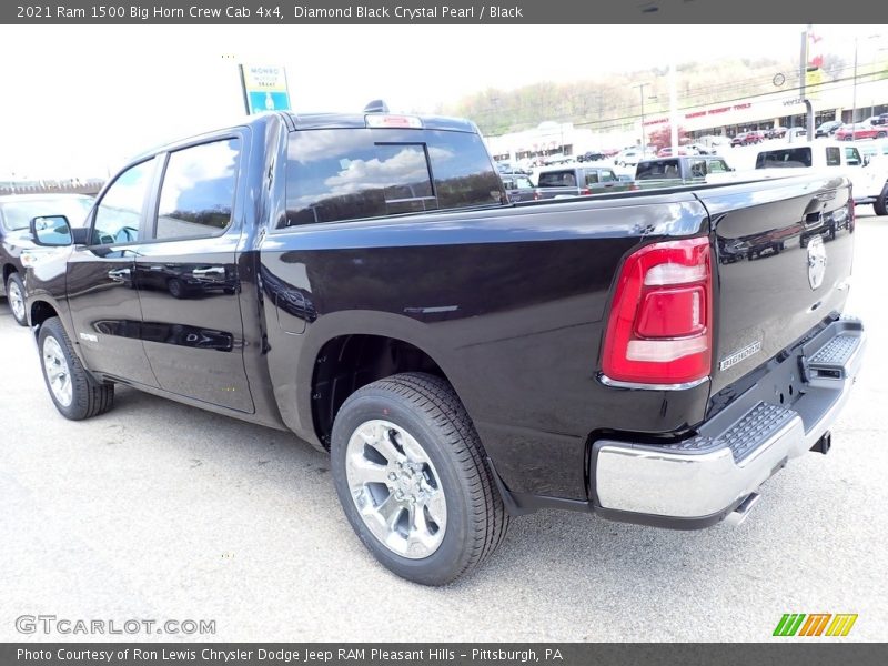 Diamond Black Crystal Pearl / Black 2021 Ram 1500 Big Horn Crew Cab 4x4