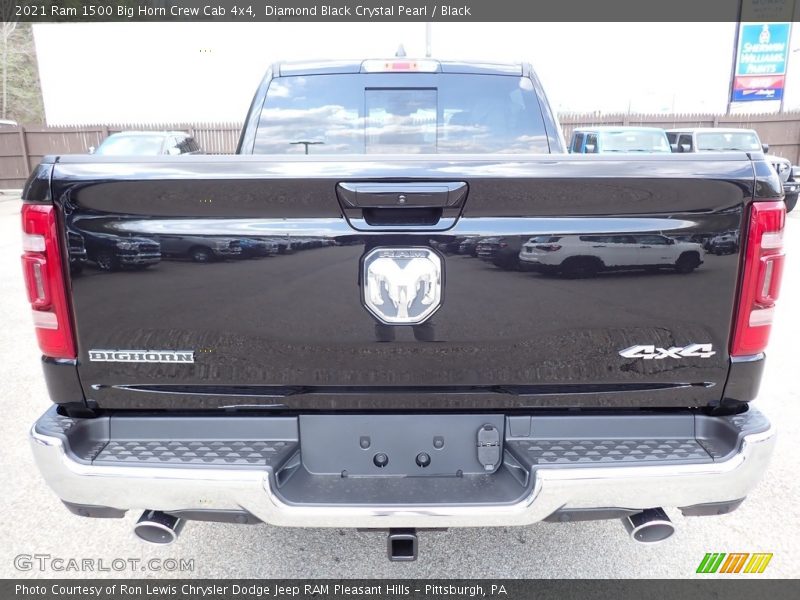 Diamond Black Crystal Pearl / Black 2021 Ram 1500 Big Horn Crew Cab 4x4