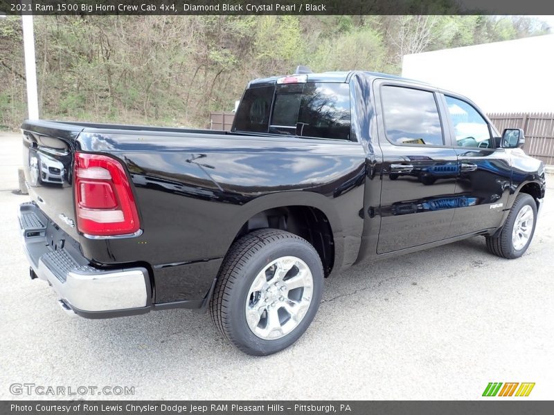 Diamond Black Crystal Pearl / Black 2021 Ram 1500 Big Horn Crew Cab 4x4